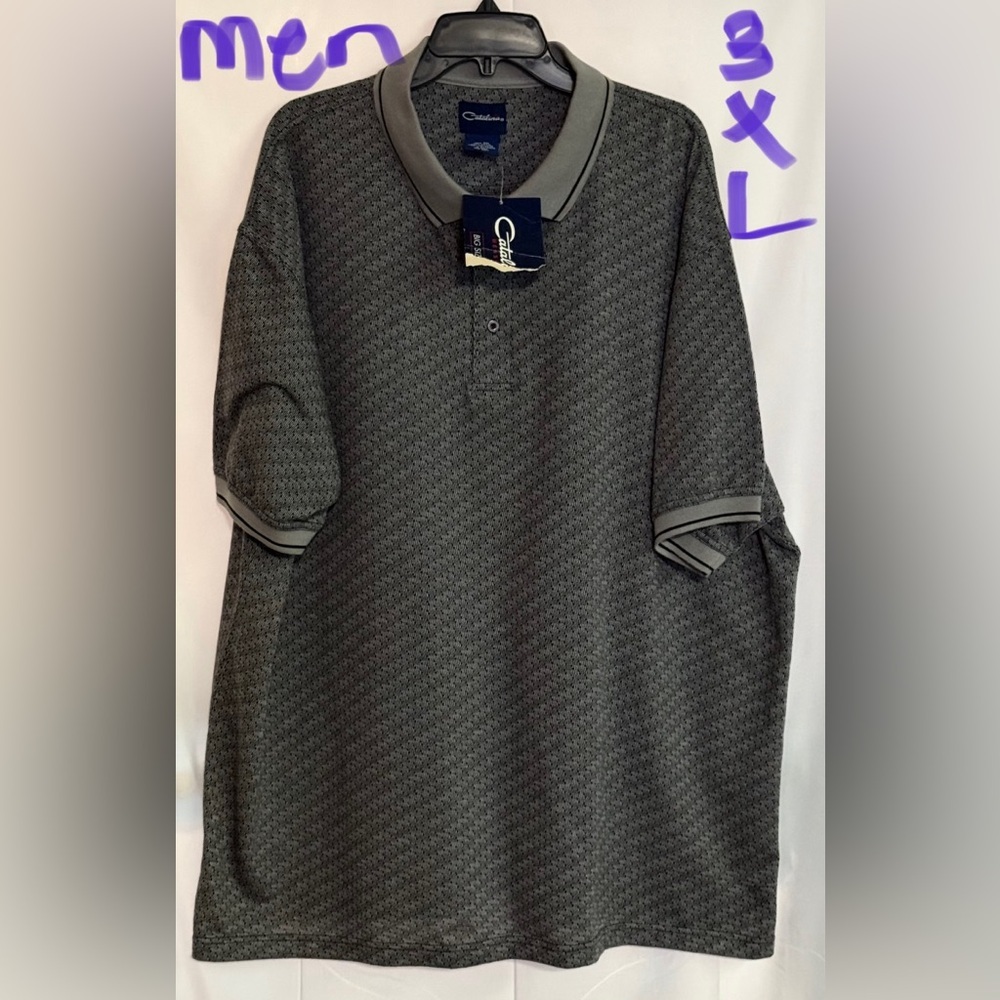 Catalina Men's Dark Gray Polo Shirt